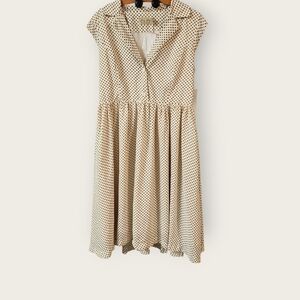 NWT Lindy Bop Polka Dot Cap Sleeve Dress Sz XL